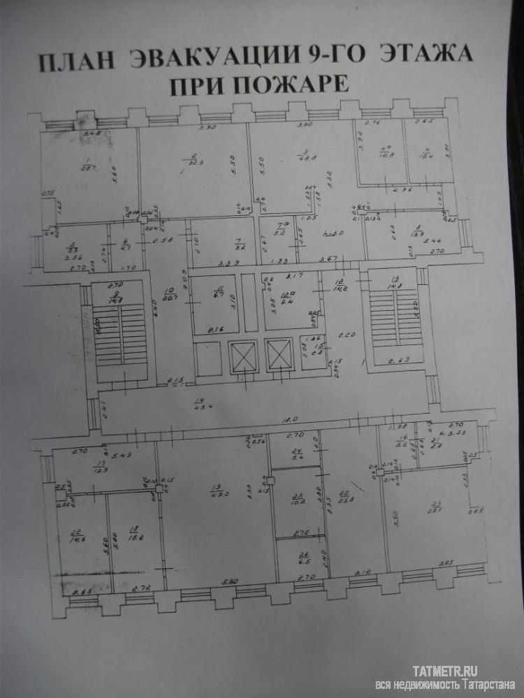 Коммерческая / Продажа / Офисы, Казань, Вишневского улица, 14 500 000 Казань г, Вахитовский, улица Вишневского 24, м. Суконная слобода, продается Бизнес-центр, общ. пл. 481 кв.м., 4/9... - 26