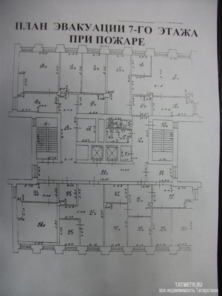 Коммерческая / Продажа / Офисы, Казань, Вишневского улица, 14 500 000 Казань г, Вахитовский, улица Вишневского 24, м. Суконная слобода, продается Бизнес-центр, общ. пл. 481 кв.м., 4/9... - 30