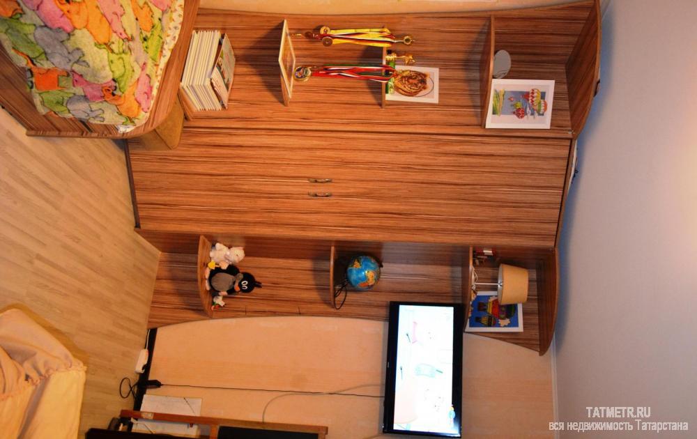 Продажа / Квартиры, Казань, Сафиуллина улица, 7 100 000 Казань г, Приволжский, улица Сафиуллина 56, м. Проспект Победы, 4 комн., общ. пл. 97 кв.м., жил.пл. 65 кв.м., комнаты... - 8