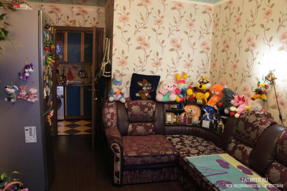 Продажа / Квартиры, Казань, Голубятникова улица, 2 350 000 Казань г, Ново-Савиновский, улица Голубятникова 16, 2 комн., общ. пл. 38 кв.м., жил.пл. 24.9 кв.м., комнаты... - 3