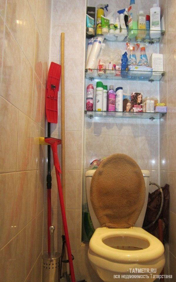 Продажа / Квартиры, Казань, Рихарда Зорге улица, 5 120 000 Очень ухоженная квартира с качественным ремонтом (стены, потолок, полы выровнены), сан.узел раздельный всё в плитке,... - 4
