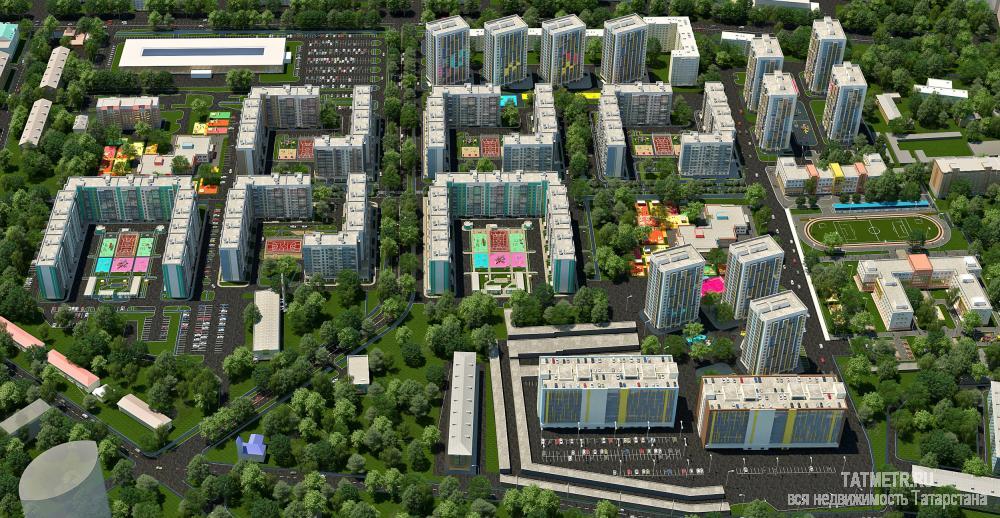 Новостройки / Жилые комплексы, Казань, Ершова Николая улица, 2 850 000 Жилой квартал Art City — это комплекс, в который входит семнадцать домов высотой в десять этажей, относящихся к... - 3