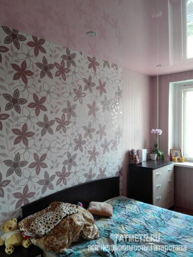 Продажа / Квартиры, Казань, Хибинская улица, 2 500 000 п. Залесный, ул. Хибинская, 18. 2-комн. индивид. проект, 6/9-эт. кирп. дома, 47,1/27,2/8,1. Косметический новый... - 1