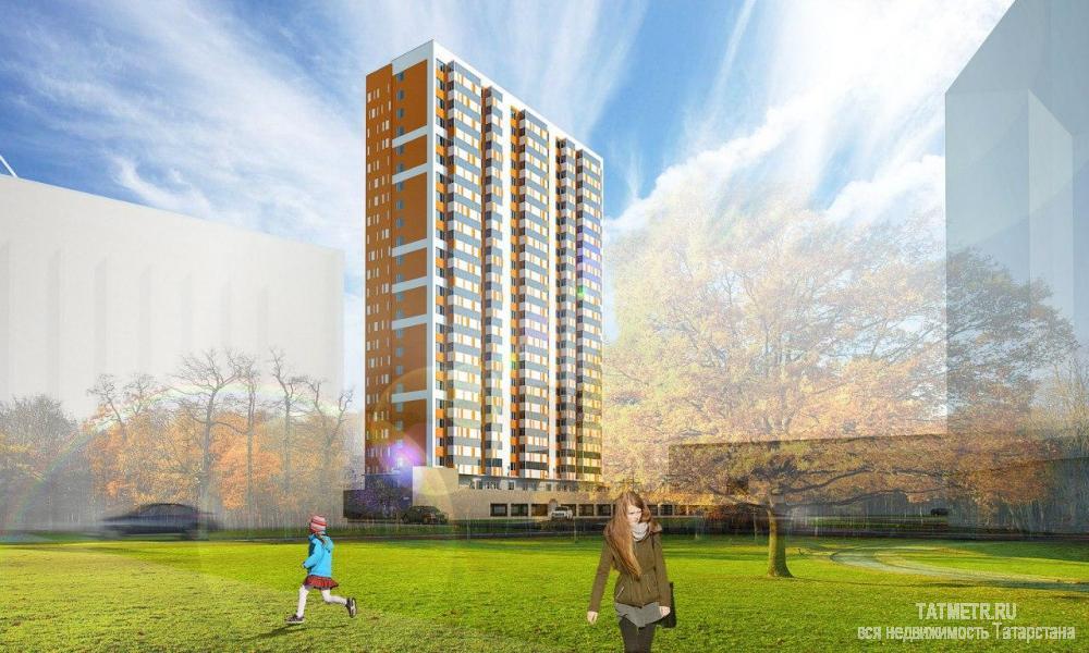 Продажа / Квартиры, Казань, Восстания улица, 2 587 200 ЖК «Веснушки», ул. Восстания, 82а. 1-комн. квартиры площадь от 36,96 кв.м. на 2-23 эт. в современном жилом комплексе.... - 1