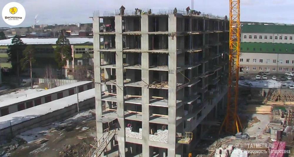 Продажа / Квартиры, Казань, Восстания улица, 2 587 200 ЖК «Веснушки», ул. Восстания, 82а. 1-комн. квартиры площадь от 36,96 кв.м. на 2-23 эт. в современном жилом комплексе.... - 3