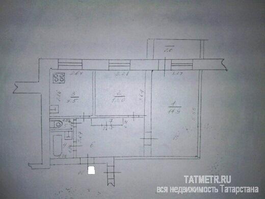 Продажа / Квартиры, Осиново, Майская улица, 2 790 000 Осиново, ул. Майская, 3. 2-комн. ленинград. проект, 3/3-эт. кирп. дома, 53,1/29,9/9,5. В квартире сделан новый ремонт... - 10