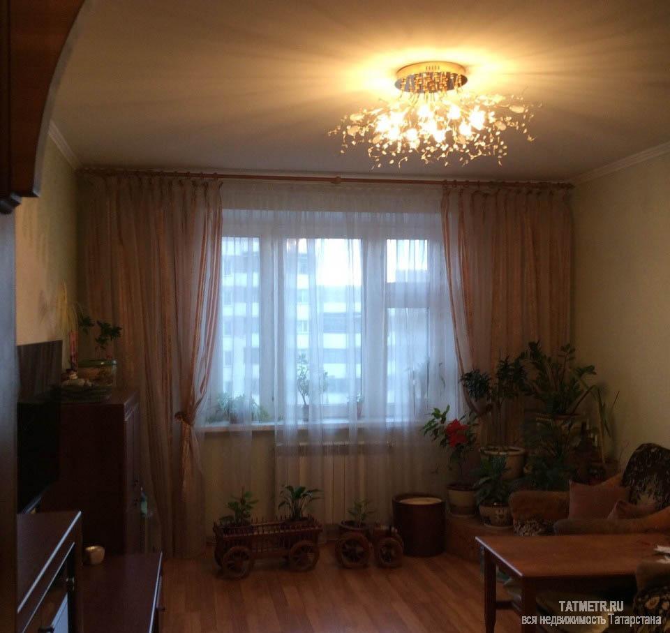 Продажа / Квартиры, Казань, Хайдара Бигичева улица, 4 300 000 Продается 3-х комнатная Ленинградка, 2 лоджии (общая площадь квартиры 66.6 м2) с хорошим ремонтом, частично с... - 1