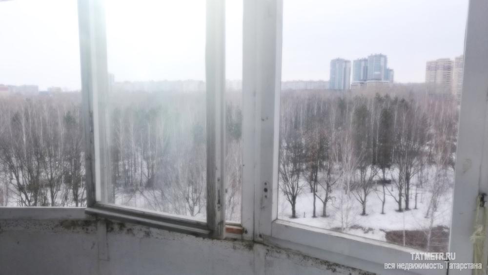 Продажа / Квартиры, Казань, Ноксинский спуск улица, 2 400 000 Квартира в среднем состоянии с видом на лес, в свежем доме 2005 года постройки, с круглым балконом, чистый подъезд,... - 1