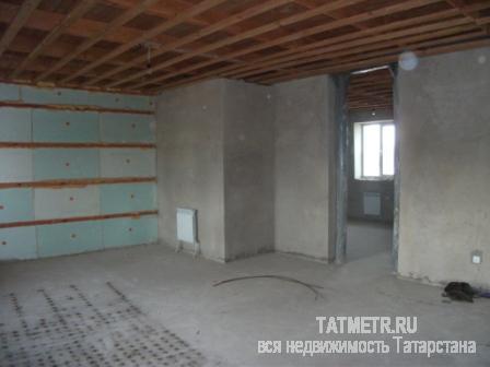 Квартира свободной планировки в г. Зеленодольск, черновая отделка, индивидуальное отопление, дому 5 лет, имеется две... - 1