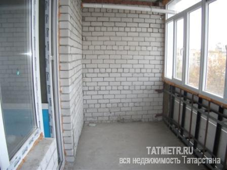 Квартира свободной планировки в г. Зеленодольск, черновая отделка, индивидуальное отопление, дому 5 лет, имеется две... - 3