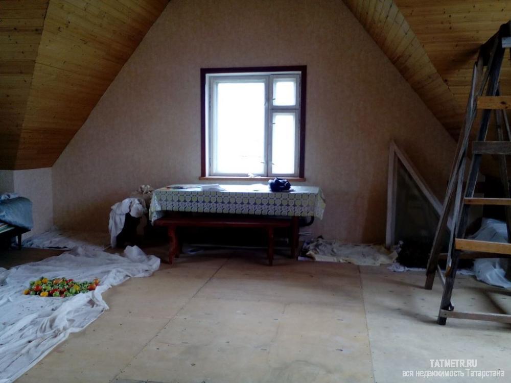 Продажа / Дома и коттеджи, Айша, Юбилейная улица, 3 250 000 Отличный дом в с. Айша (Успенка). Бревенчатый дом облицован декоративным кирпичем в два этажа, второй-мансарда. На... - 1