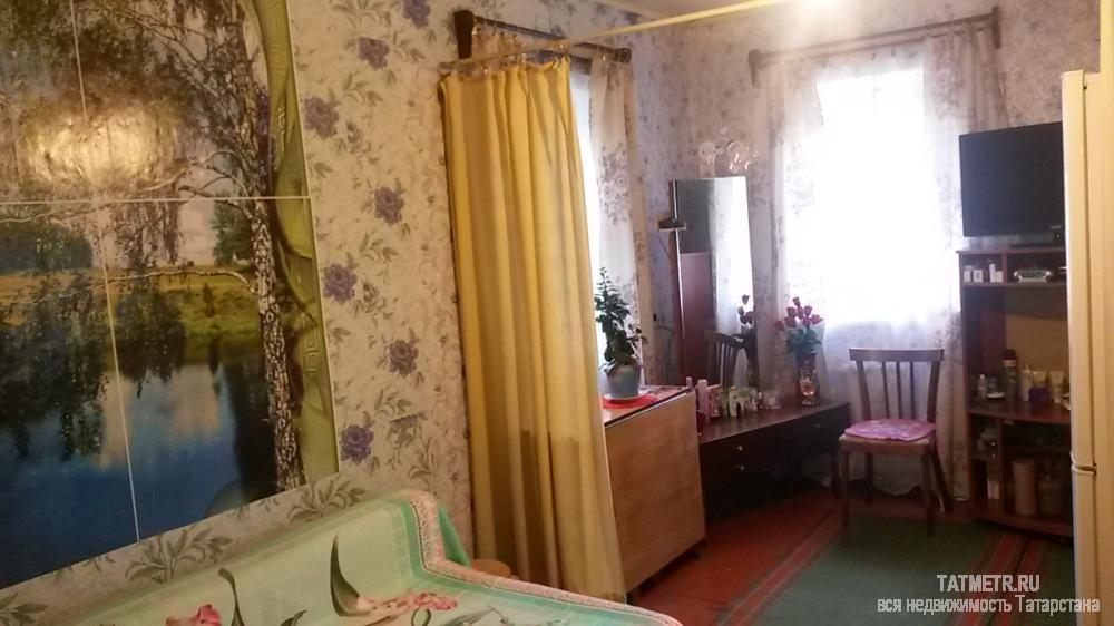 Продажа / Дома и коттеджи, Зеленодольск, Мусы Джалиля улица, 2 650 000 Крепкий, кирпичный одноэтажный дом в г. Зеленодольск (мкр. Мирный). В доме три комнаты и кухня, отопление АГВ, газ,... - 1