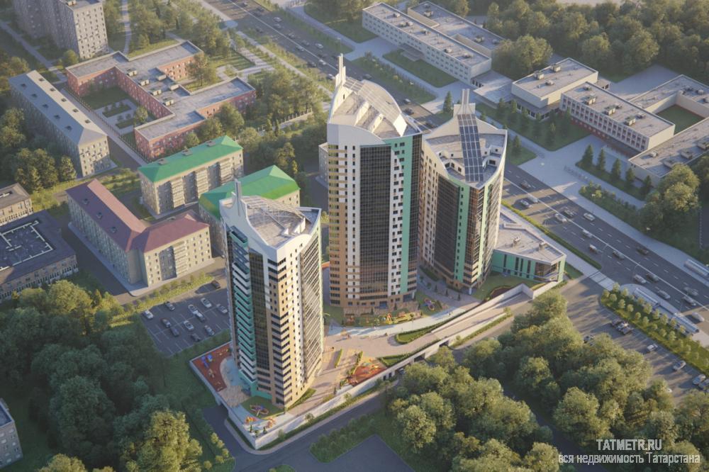 Новостройки / Жилые комплексы, Казань, Оренбургский тракт, 2 600 000 Новый жилой комплекс расположился в одном из престижных и экологически благоприятных районов города, в Приволжском... - 12