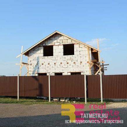 Продажа / Дома и коттеджи, Набережные Челны, 3 550 000 Продается недостроенный двухэтажный дом в д. Новый Мусабай. Дом построен из газобетона, окон и дверей нет. В дом... - 4