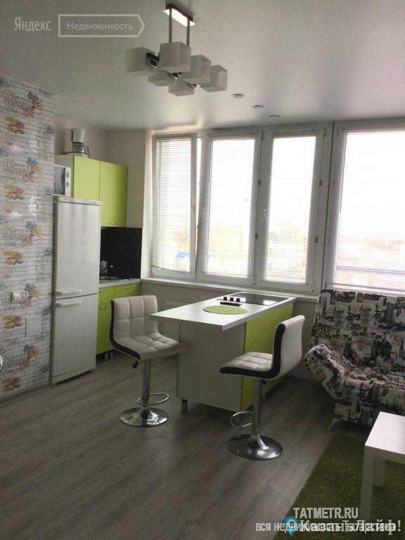 Аренда / Квартиры, Казань, Щербаковский переулок улица, 2 500 Сдается почасно/посуточно стильная дизайнерская квартира в центре Казани в ЖК Кловер Хауз. В квартире имеется все... - 3