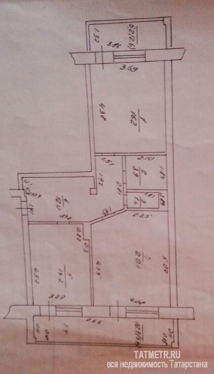 Продажа / Квартиры, Казань, Дубравная улица, 4 410 000 Продаю отличную квартиру, в экологически чистом районе города Казани. Дубравная, д.43а, 5/7-этажного кирпичного дома... - 8