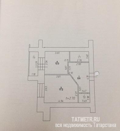 Продажа / Квартиры, Казань, Ягодинская улица, 3 700 000 Продаю 1 комн кв на 14 эт/15 эт кирпичного дома по ул.Ягодинская,25. 47/17,2/12 кв.м. Отличная просторная квартира в... - 9