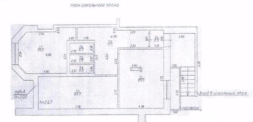 Коммерческая / Аренда / Офисы, Казань, Курская улица, 25 000 Сдается нежилое помещение ЖК XXI век общей площадью 225,2 кв.м. в цокольном этаже жилого дома за 25 000 рублей.... - 5