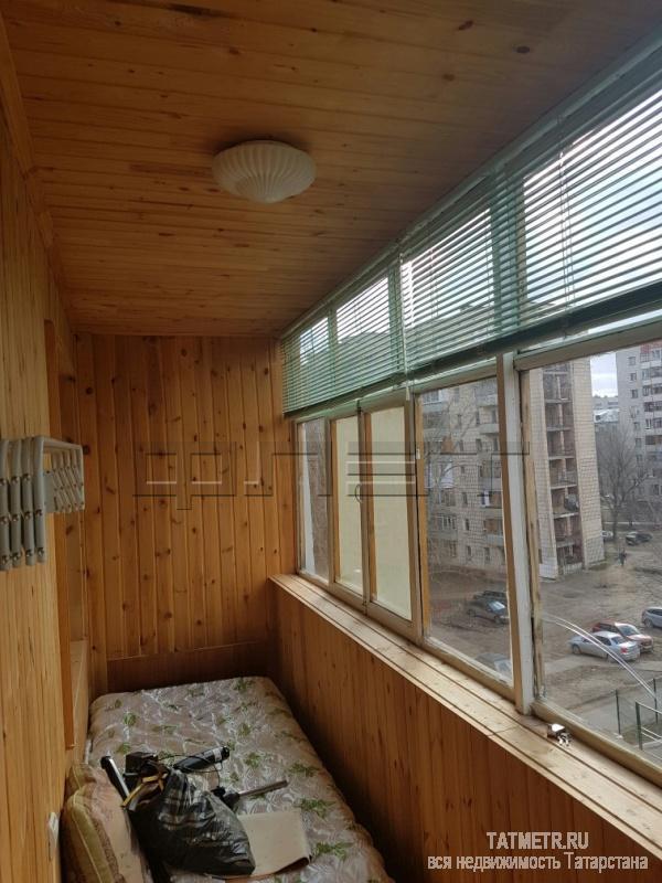 Продажа / Комнаты, Казань, Молодежная улица, 1 350 000 Авиастроительный район, ул.Молодёжная, д.10а. Продается комната с балконом( по документам имеет статус квартиры) на 5... - 5