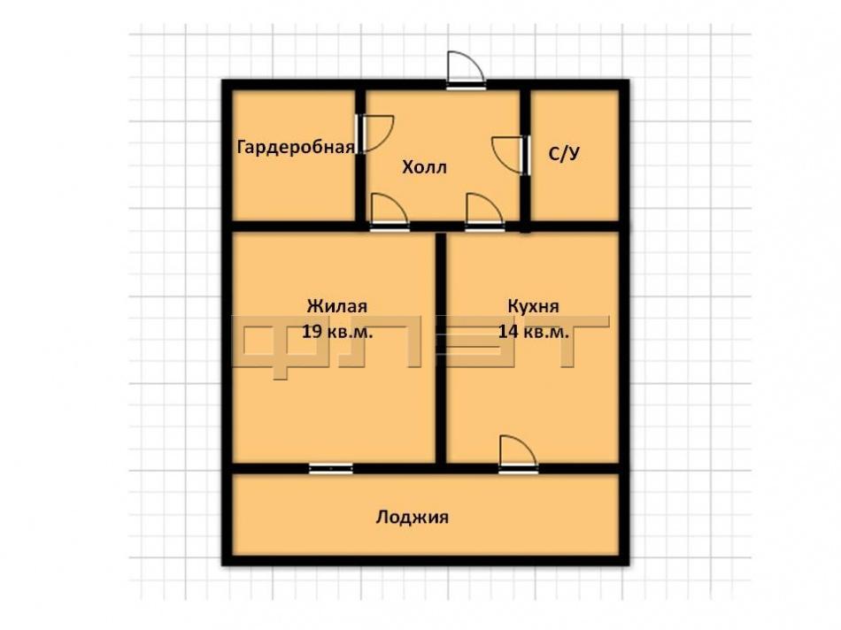 Продажа / Квартиры, Казань, Отрадная улица, 3 100 000 Советский район, ул.Отрадная, д.48 (ЖК Отрадная на пересечении улиц Даурская и Гвардейская) Просторная 1-комнатная... - 5