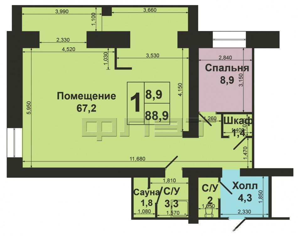 Продажа / Квартиры, Казань, Габдуллы Тукая улица, 8 500 000 Вахитовский район, ул.Габдуллы Тукая, д. 75 Г.Представлена на продажу квартира с дизайнерским ремонтом, в квартире... - 18