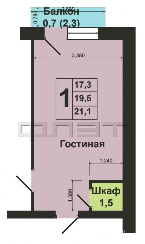 Продажа / Комнаты, Казань, Академика Губкина улица, 950 000 В Советском районе города Казани по улице Губкина д.5 продается уютная комната. Комната находится на 2 этаже 5... - 8