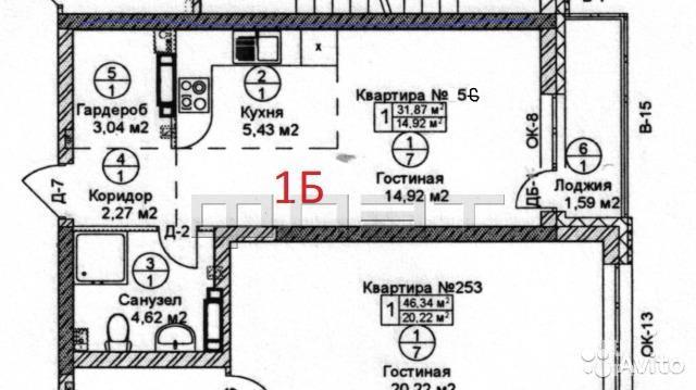 Продажа / Квартиры, Казань, Отрадная улица, 2 130 000 Советский район, ул.Отрадная. Продается однокомнатная квартира площадью 31.93 кв.м. в ЖК 'Легенда' по ул.Отрадная в... - 2