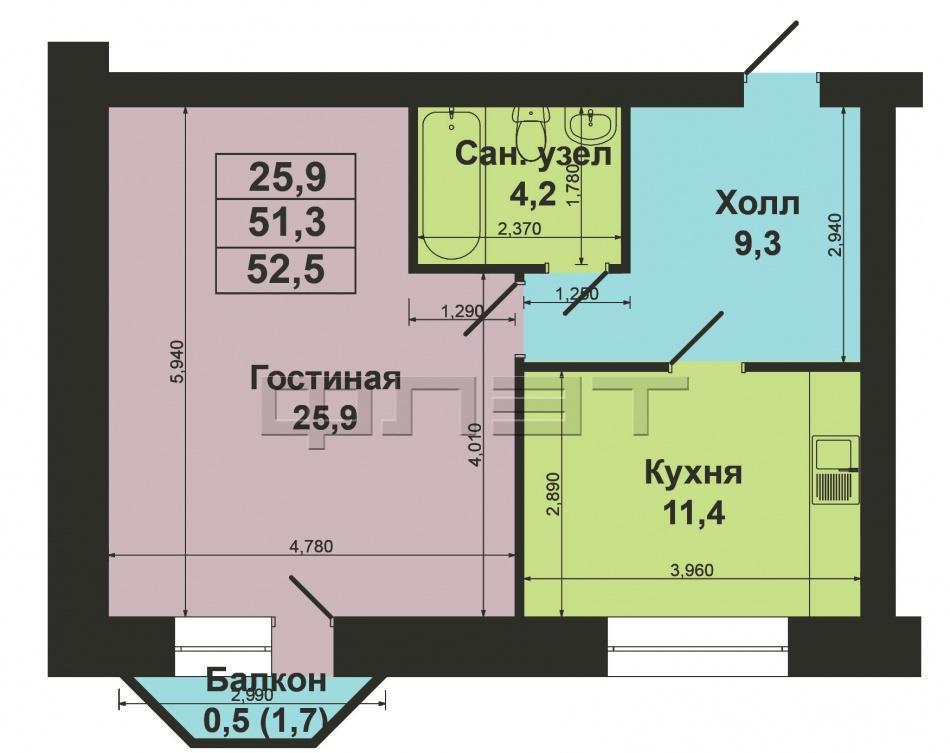 Продажа / Квартиры, Казань, Островского улица, 4 950 000 Вахитовский район, ул.Островского, д.86. Продается великолепная квартира в самом центре города. Квартира... - 10