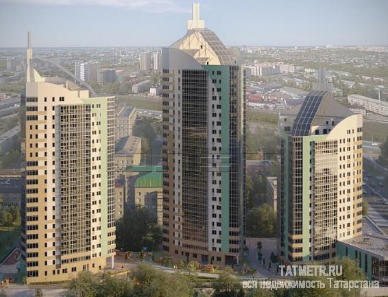 Продажа / Квартиры, Казань, Оренбургский тракт, 3 443 560 Продается однокомнатная квартира площадью 45.31 / 23.11 / 7.90 кв.м. в новом жилом комплексе 'Манхэттен' в 5 минутах... - 1