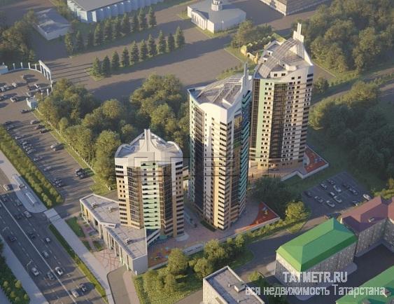 Продажа / Квартиры, Казань, Оренбургский тракт, 3 443 560 Продается однокомнатная квартира площадью 45.31 / 23.11 / 7.90 кв.м. в новом жилом комплексе 'Манхэттен' в 5 минутах... - 2