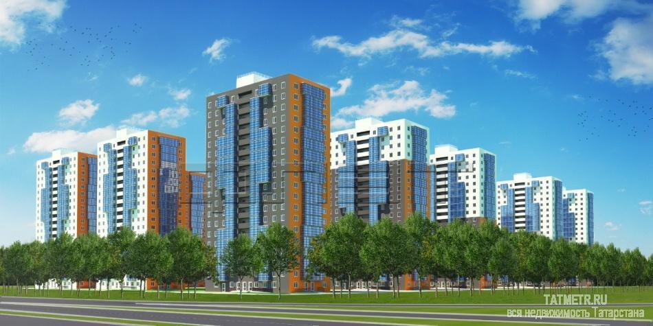 Продажа / Квартиры, Казань, Оренбургский тракт, 2 242 355 Продается двухкомнатная квартира площадью 50.39 / 30.53 / 8.41 кв.м. в ЖК 'Станция Спортивная'. Это первый в... - 4