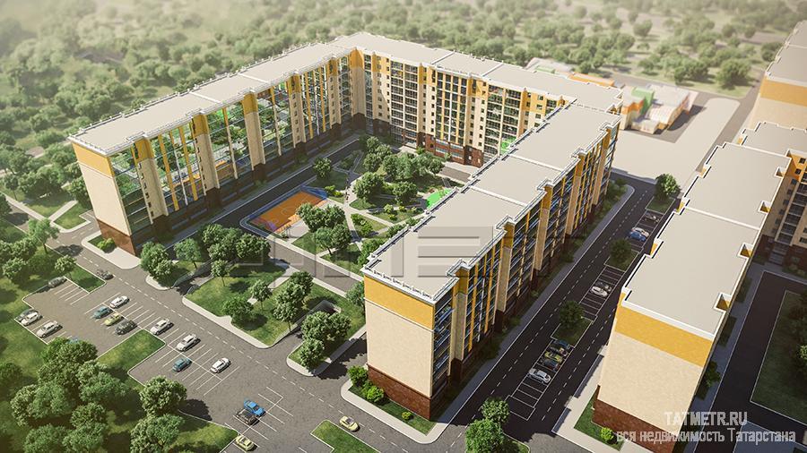 Продажа / Квартиры, Казань, Николая Ершова улица, 2 980 000 Продается однокомнатная квартира площадью 36.69 / 17.12 / 9.02 кв.м. в престижном жилом комплексе 'Арт Сити' в 5... - 2