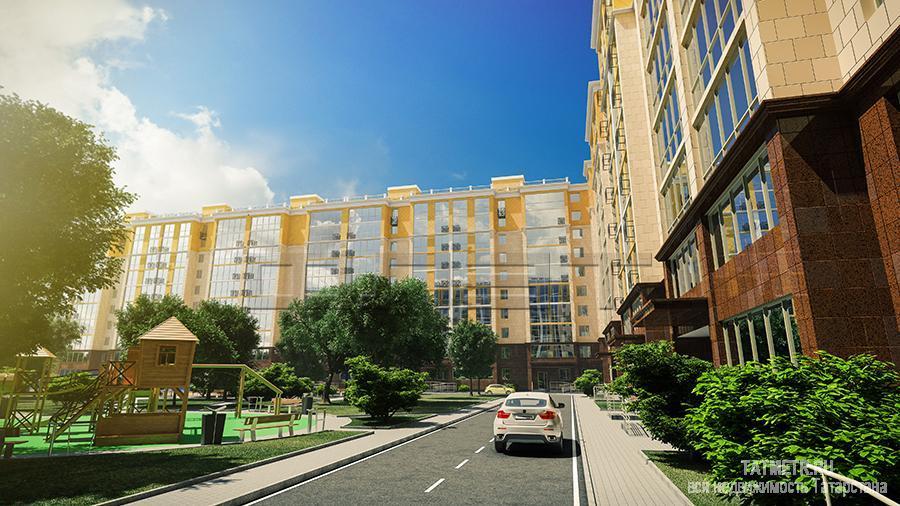 Продажа / Квартиры, Казань, Николая Ершова улица, 2 980 000 Продается однокомнатная квартира площадью 36.69 / 17.12 / 9.02 кв.м. в престижном жилом комплексе 'Арт Сити' в 5... - 4