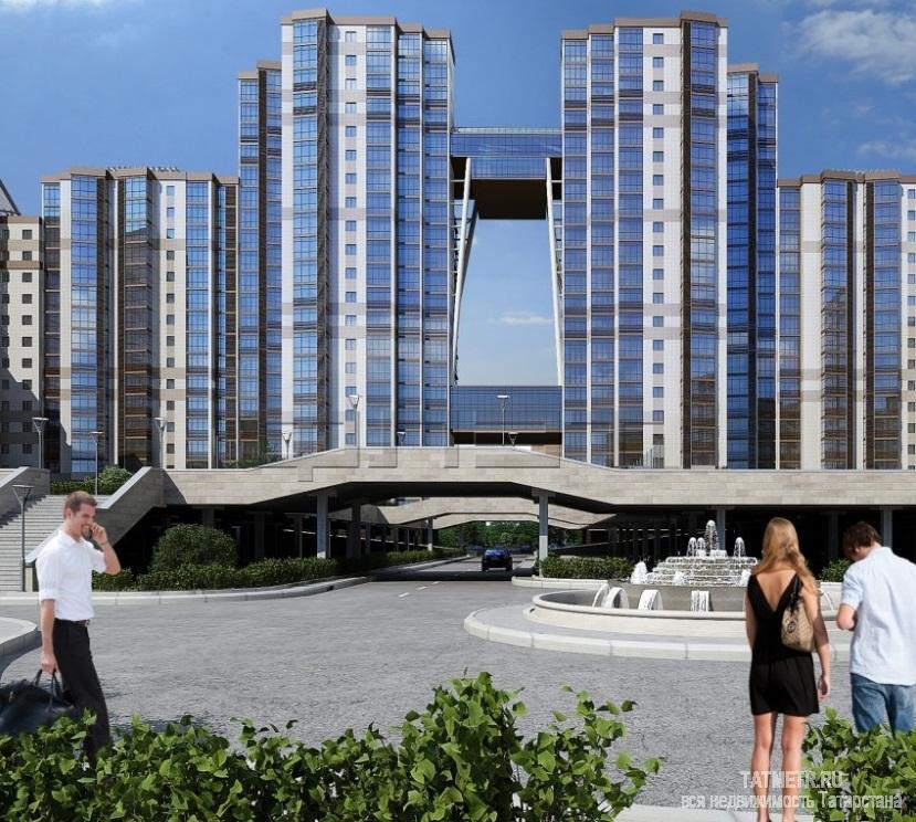 Продажа / Квартиры, Казань, Чистопольская улица, 10 019 800 Продается просторная четырехкомнатная квартира площадью 117.88 / 65.42 / 15.96 кв.м. в ЖК 'Столичный' в... - 1