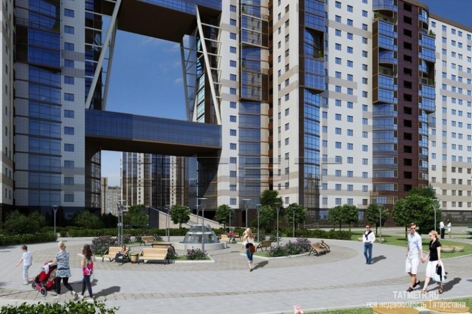 Продажа / Квартиры, Казань, Чистопольская улица, 10 019 800 Продается просторная четырехкомнатная квартира площадью 117.88 / 65.42 / 15.96 кв.м. в ЖК 'Столичный' в... - 4