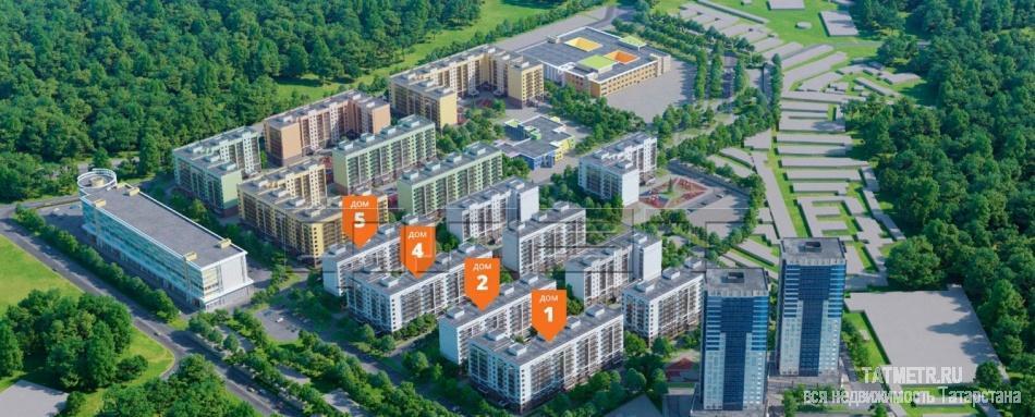 Продажа / Квартиры, Казань, Родины улица, 4 859 595 Продается трехкомнатная квартира площадью 83.07 / 43.56 / 13.98 кв.м. в ЖК 'Новые Горки' по ул.Родина. Он... - 5