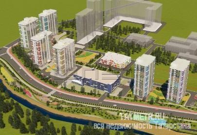Продажа / Квартиры, Казань, Зирекле улица, 1 700 820 Продается однокомнатная квартира-студия площадью 25.77 кв.м. в ЖК 'Green'. Это новый жилой комплекс от надежного... - 4