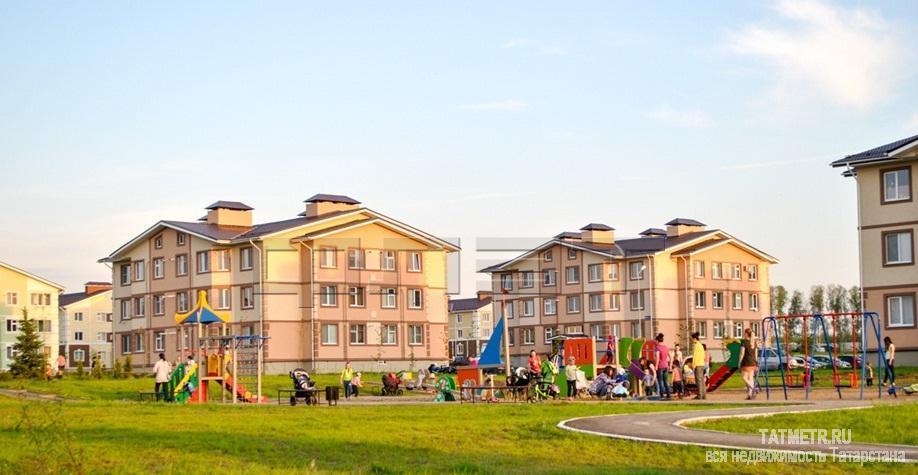 Продажа / Квартиры, Казань, 5 Квартал улица, 2 250 000 Продается однокомнатная квартира площадью 51.20 / 24.20 / 11.50 кв.м. в ЖК 'Светлый' в пос.Куюки в 15 минутах от... - 5