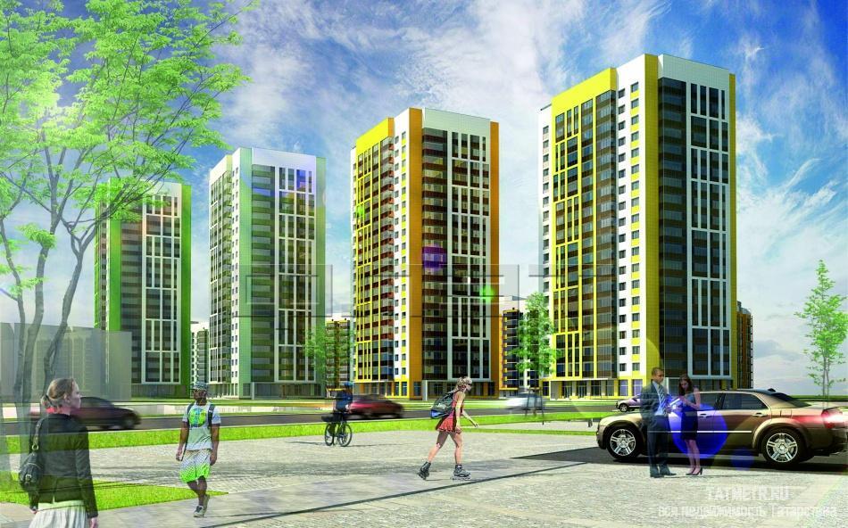 Продажа / Квартиры, Казань, Мамадышский тракт, 2 839 011 Продается однокомнатная квартира площадью 43.15 / 13.13 / 15.95 кв.м. в жилом комплексе 'Весна' в Советском районе.... - 4