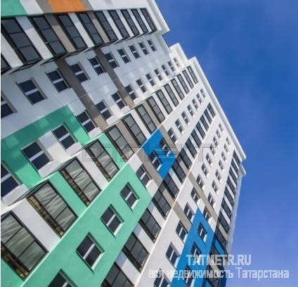 Продажа / Квартиры, Казань, Рауиса Гареева улица, 1 409 410 Продается однокомнатная квартира-студия площадью 29.06 кв.м. в новом жилом комплексе 'Палитра'. Он включает в себя... - 2