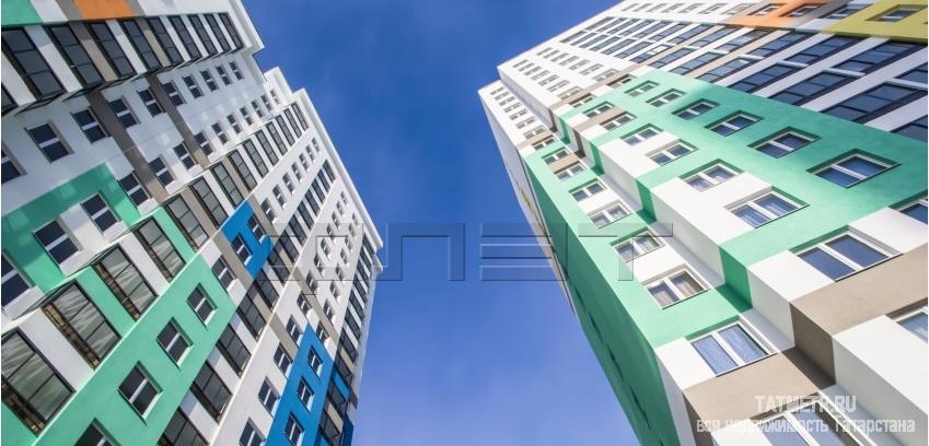Продажа / Квартиры, Казань, Рауиса Гареева улица, 2 423 330 Продается двухкомнатная квартира площадью 53.26 кв.м. в новом жилом комплексе 'Палитра'. Он включает в себя два дома...