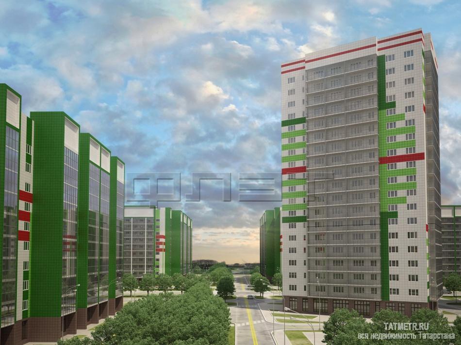 Продажа / Квартиры, Казань, Мамадышский тракт, 3 190 000 Продается двухкомнатная квартира площадью 57.36 / 31.69 / 11.62 кв.м. в уникальном жилом комплексе 'Весна'. ВЫГОДНЫЕ... - 1