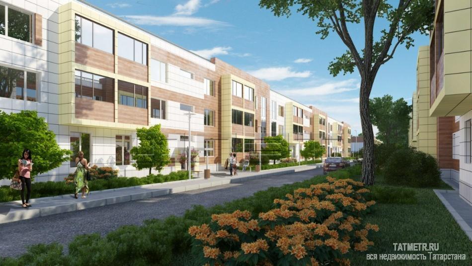 Продажа / Квартиры, Казань, Мамадышский тракт, 1 670 078 Продается однокомнатная квартира площадью 33.56 / 12.45 / 9.41 кв.м. в ЖК 'Царево Village' в прекрасном озелененном... - 2