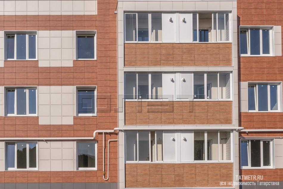 Продажа / Квартиры, Казань, Мамадышский тракт, 1 870 000 Продается однокомнатная квартира площадью 33.56 / 12.45 / 9.41 кв.м. в ЖК 'Царево Village' в прекрасном озелененном...