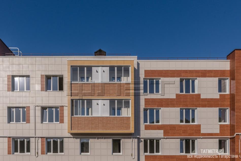 Продажа / Квартиры, Казань, Мамадышский тракт, 1 870 000 Продается однокомнатная квартира площадью 33.56 / 12.45 / 9.41 кв.м. в ЖК 'Царево Village' в прекрасном озелененном... - 3