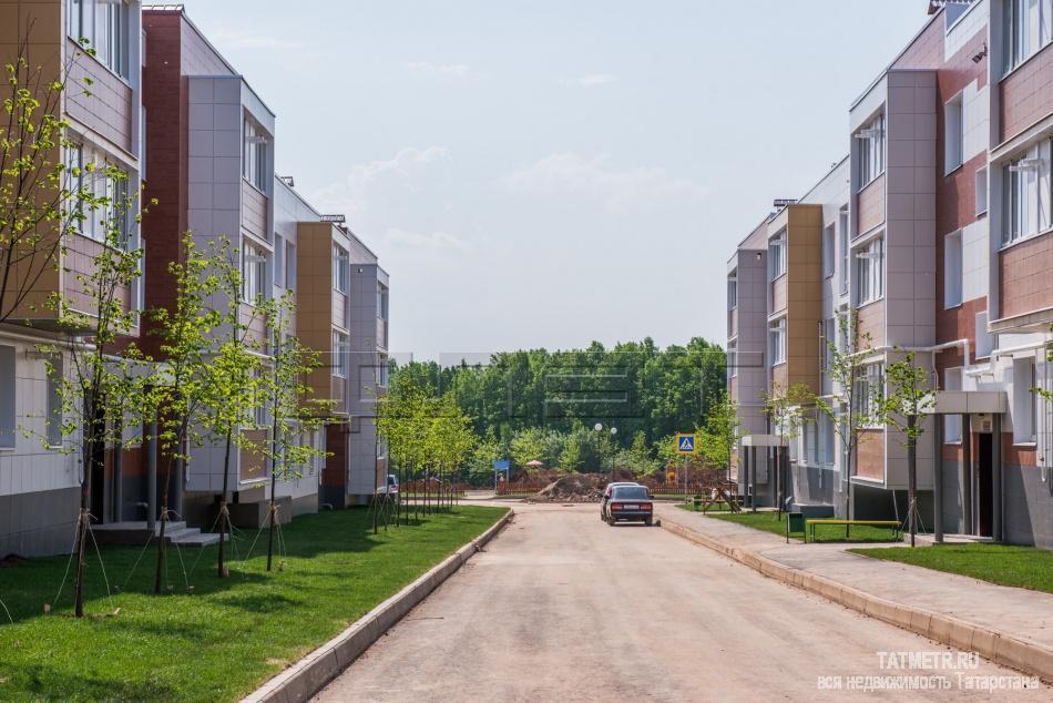Продажа / Квартиры, Казань, Мамадышский тракт, 1 870 000 Продается однокомнатная квартира площадью 33.56 / 12.45 / 9.41 кв.м. в ЖК 'Царево Village' в прекрасном озелененном... - 6
