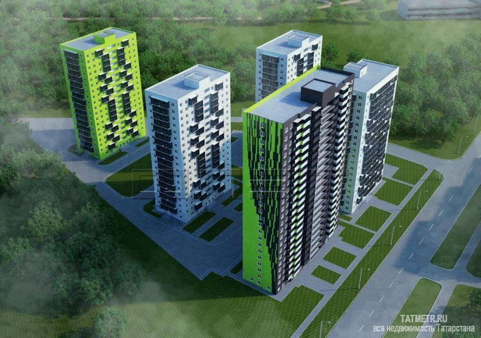 Продажа / Квартиры, Казань, Рауиса Гареева улица, 3 096 360 Продается двухкомнатная квартира площадью 50.76 / 30.53 / 8.76 кв.м. в ЖК 'Сказочный лес' в Приволжском районе (дом...