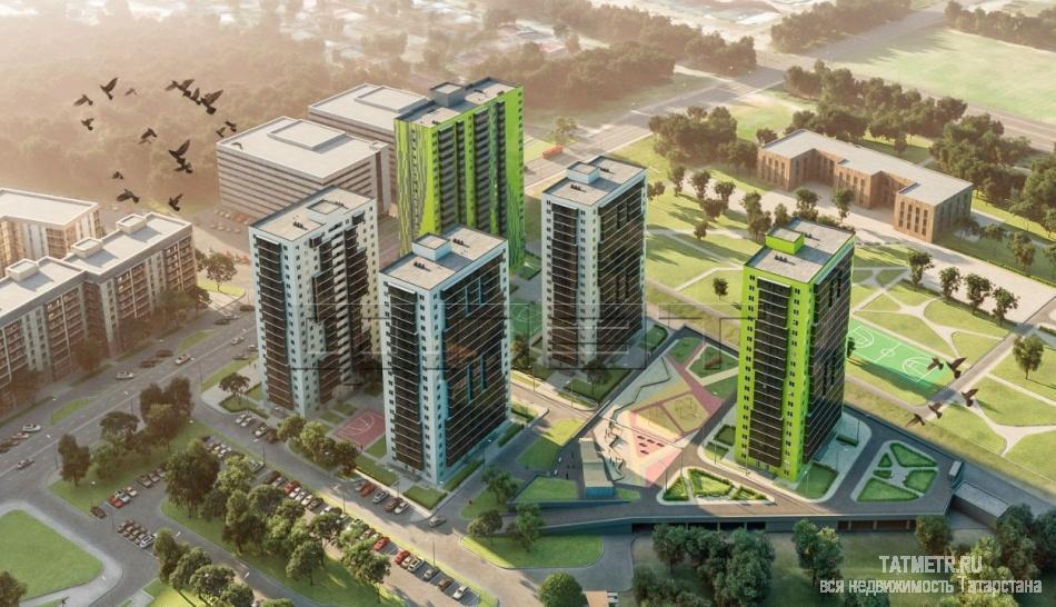Продажа / Квартиры, Казань, Рауиса Гареева улица, 3 096 360 Продается двухкомнатная квартира площадью 50.76 / 30.53 / 8.76 кв.м. в ЖК 'Сказочный лес' в Приволжском районе (дом... - 3