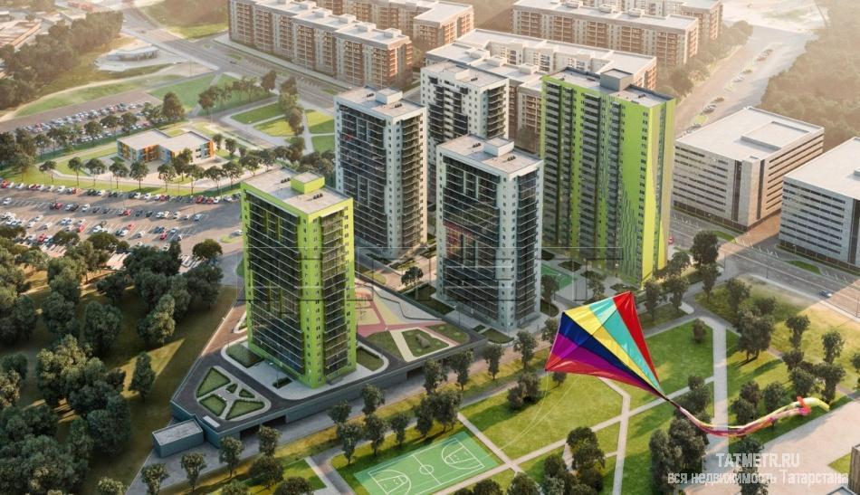 Продажа / Квартиры, Казань, Рауиса Гареева улица, 3 096 360 Продается двухкомнатная квартира площадью 50.76 / 30.53 / 8.76 кв.м. в ЖК 'Сказочный лес' в Приволжском районе (дом... - 7
