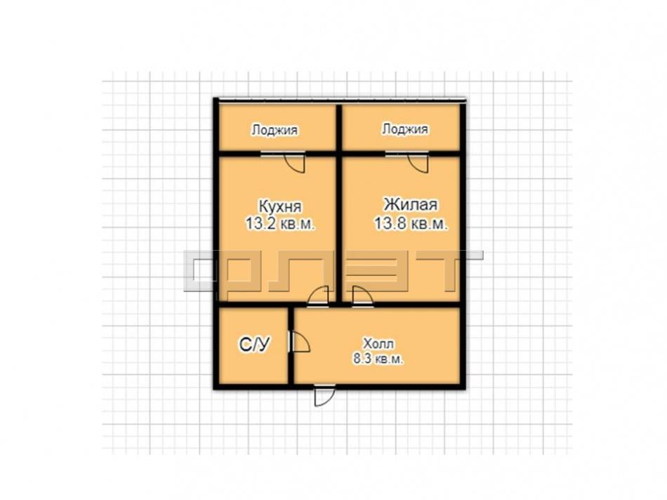 Продажа / Квартиры, Казань, Туганлык улица (Большие Клыки) д.5а, 2 790 000 Советский район, ул. Туганлык, 5а. ЖК 'Жемчужина'. Продается отличная 1-но комнатная квартира 42,2 кв.м. в новом... - 5